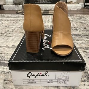 Brand New Tan Booties